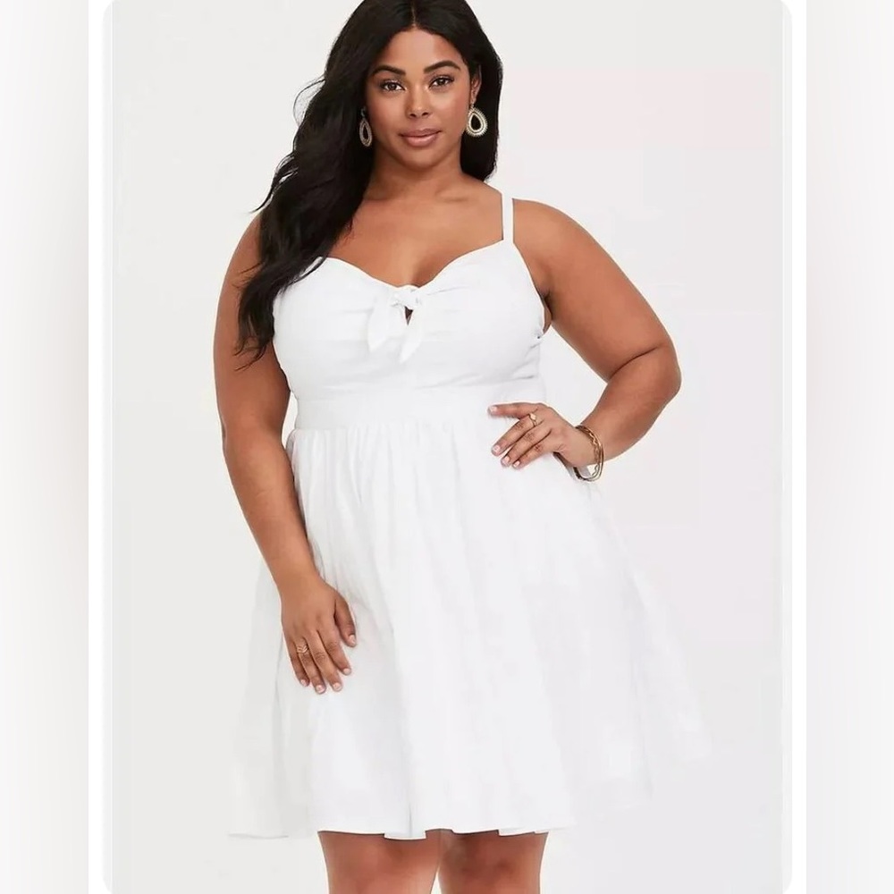 NWT torrid white dress